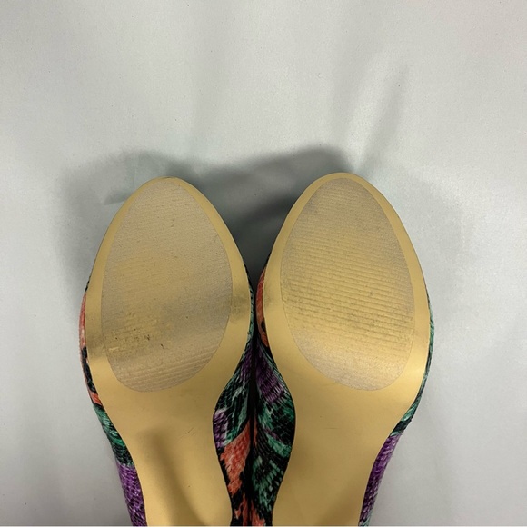 Steven Madden Nala Snake Print Platform Size 8.5 - Picture 11 of 11